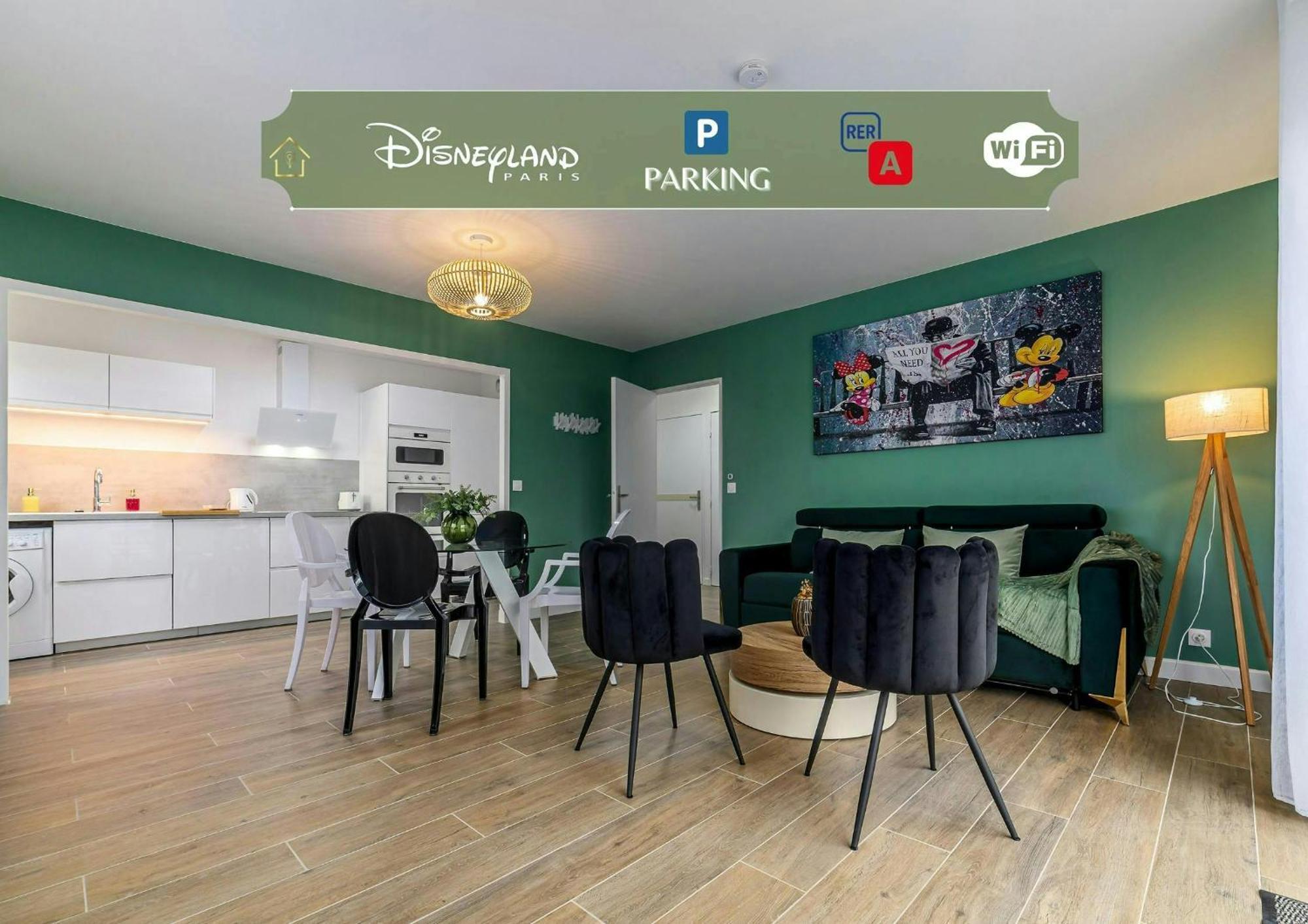 L'Emeraude Magic Dreams Near Disneyland Villa Montevrain Ngoại thất bức ảnh